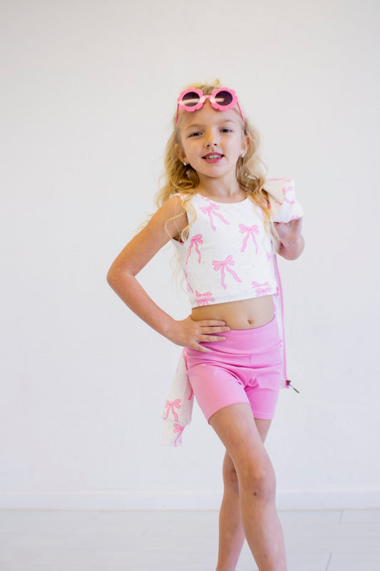 Pretty in motion- Bow Babe 2-piece set