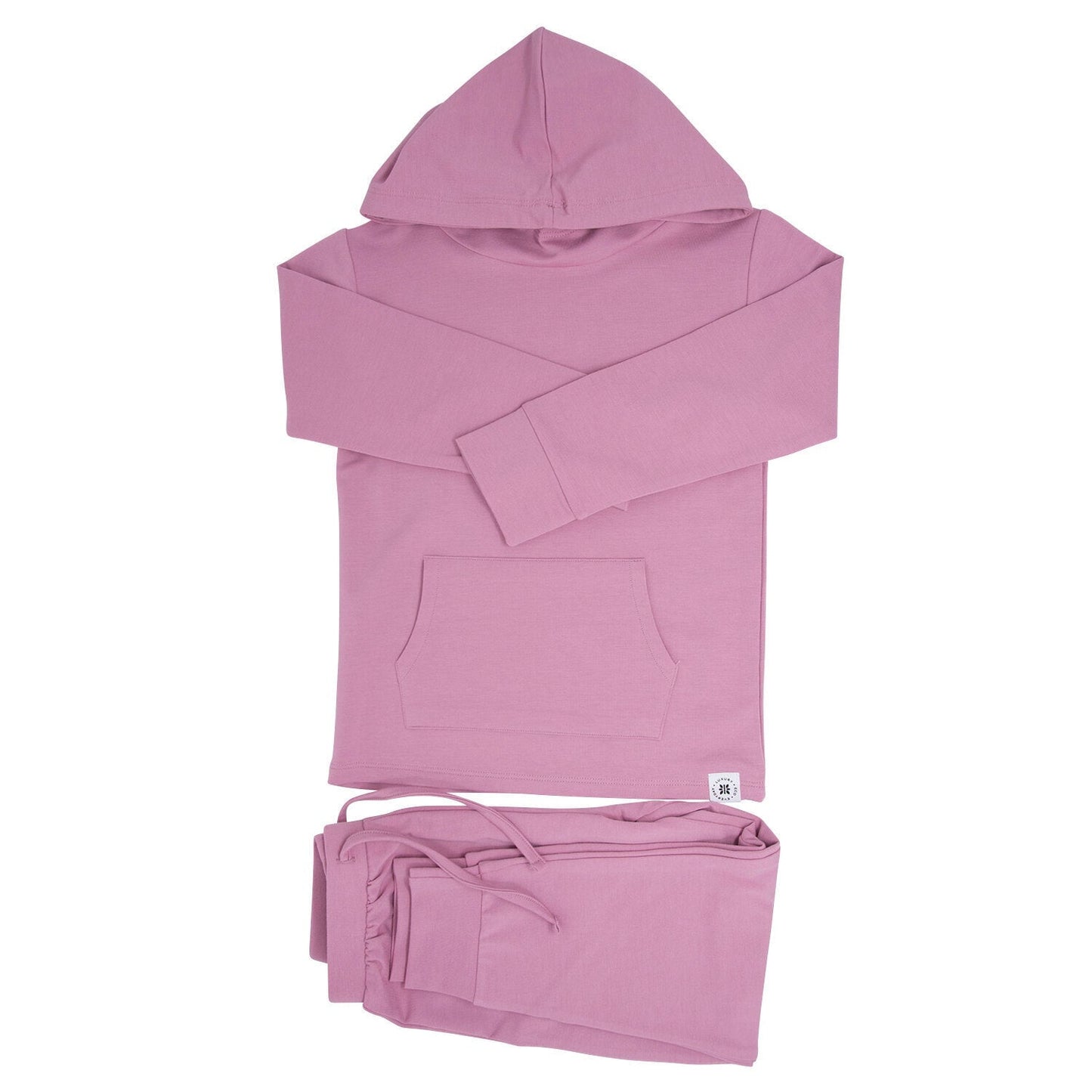 Hooded Jogger Set Lotus Pink